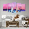 Bild auf Leinwand - Leinwandbild - Segelboot See - 160x85cm Produktbild-Vorschau 6