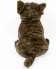 Englischer Bullterrier sitzend 30 cm Kuscheltier Hund Produktbild-Vorschau 4