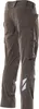 A pair of brown work pants with cargo pockets and reflective detailing on the lower legs, shown from the back. Anteprima dell’immagine prodotto