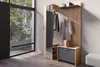 riess-ambiente Moderne Wandgarderobe BENNO 140cm natur Produktbild-Vorschau 2