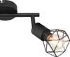GLOBO 54802S-2, Čierna, Kov, IP20, I, E14, LED Náhľad obrázku produktu 9