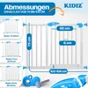 KIDIZ® Schutzgitter für Treppen | Tür, Auto Close Produktbild-Vorschau 2