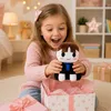 wiztex Blox Buddy Braun Plüschtier - 22cm YouTube Video Produktbild-Vorschau 7