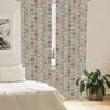 ABAKUHAUS marokkanisch Vorhänge, Gardinen, Bunt Azulejo Produktbild-Vorschau 5