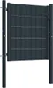 VIDAXL -Porta 100x101 cm PVC e Stahl -Antrazit -ausgelöst Anteprima dell’immagine prodotto 2