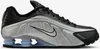 Nike Shox R4 "Metallic Silver Black Psychic Blue" Blau, Produktbild-Vorschau 3