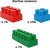 Klocki konstrukcyjne dla dziewczynek 300 elementów Podgląd zdjęcia produktu 2