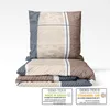 Biber Bettwäsche 155x220cm 100% Baumwolle Taupe Beige mit Produktbild-Vorschau 5