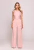 Made of Emotion Tuta da donna Helena M866 rosa cipria XL Anteprima dell’immagine prodotto 4