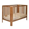 Novi Philou babybed, 60x120 cm, walnoot/beuken, in hoogte Productafbeelding-voorbeeld 1