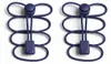 schnuersenkel kordelstopper schnellverschluss blau navy