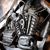 Peinture murale en métal 3D Custom Bike Chopper Small Voir les images du produit 3