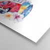 Bilder auf glas - Einteilig - Aquarell Surfbrett Palme Produktbild-Vorschau 5