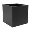 Jardinière carrée noire Cube Planteuse Boîte Intérieur Voir les images du produit 4