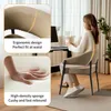 WISFOR Sedia da pranzo ergonomica (2 sedie) con schienale e Anteprima dell’immagine prodotto 4