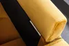 Elegantes Design 3er Sofa COZY VELVET 220cm senfgelb Samt Produktbild-Vorschau 8