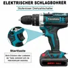 21V Akkuschrauber mit 2 Akkus 1500mAh & Ladegerät, Produktbild-Vorschau 5