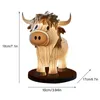 Lampa stołowa Yak podświetlana lampka biurkowa cielę Podgląd zdjęcia produktu 2