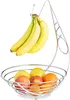 relaxdays Obstschale silber Produktbild-Vorschau 1