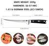 SHAN ZU Couteau à fileter Tranchant 18cm Couteau allemand Voir les images du produit 7