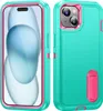 Hülle für iPhone 14 Plus /iPhone 15 Plus Hybrid Dreilagige Produktbild-Vorschau 1