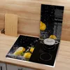 DEQORI Herdabdeckplatte Glas 2-tlg 'Zitronen und Produktbild-Vorschau 3