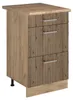 Küchenunterschrank Vicco R-Line Artisan-Eiche/Goldkraft Produktbild-Vorschau 1