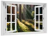 Wallario Wandbild mit Fenster-Illusion: Sonnenstrahlen im Produktbild-Vorschau 2