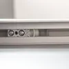 Tür doppelflügelige Schiebetür Glas Blockstreifen 1760x2035 Produktbild-Vorschau 2