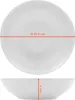 1.06 Tiefe Teller in weiß matt - 6er Set / Ø 20,5 cm  - Produktbild-Vorschau 2