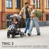Kinderkraft TRIG 3 – skladací kočík, ľahký, do 25 kg, Náhľad obrázku produktu 8