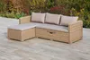 An outdoor patio setting with a sectional sofa. Produktbild-Vorschau