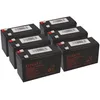 6x EFFEKTA BT 12-9,5K AGM-Akkus 12V 9,5Ah – passend für Produktbild-Vorschau 1