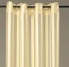 Gardine mit Ösen (Streifen, halbtransparent), Größe: Produktbild-Vorschau 1