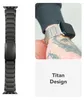 A product image split into two sections: one showing a black watch band and the other showing a silver watch band on a wrist, with text overlay. Produktbild-Vorschau