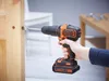 Black & Decker BDCHD18K-QW Bohrmaschine 1400 RPM Schwarz, Produktbild-Vorschau 5