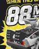 style3 88mph T-Shirt Herren zukunft delorean zeitreise Produktbild-Vorschau 2
