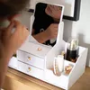 Organizer Make-up mit 2 Schubladen und Spiegel für den Produktbild-Vorschau 2
