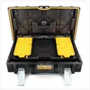 An open black and yellow tool case is shown against a white background. Podgląd zdjęcia produktu
