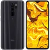 A smartphone is shown from the front and back, with the screen displaying a colorful, abstract wallpaper. Produktbild-Vorschau