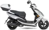 Motorroller GT3 50ccm 45km/h, Euro 5, weiß, mit Top Case GT Produktbild-Vorschau 2
