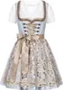 Steigenhöfer Vicky Dirndl Set Metall Herz Blau/Bronze 42 Produktbild-Vorschau 2