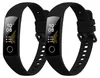 kwmobile 2x Uhrenarmband für HONOR Band 5 / Band 4 Armband Produktbild-Vorschau 1