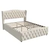 INONEFT Polsterbett 140x200cm, Boxspringbett, Bettgestell Produktbild-Vorschau 6