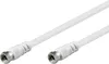 goobay SAT Antennenkabel doppelt geschirmt weiß 5 m Náhled obrázku produktu 12