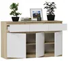 Komoda 120 cm 3 zásuvky 3 dveře skříňka FRAMIRE S-3 mix Náhled obrázku produktu 3