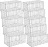 SONGMICS 10 kusů gabionových košů 100 x 50 x 50 cm pro Náhled obrázku produktu 1