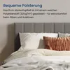 Čalouněná postel 140x200 cm s úložným prostorem a lamelovým Náhled obrázku produktu 7