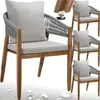tectake® Gartenstuhl Manacor, Ropedesign Produktbild-Vorschau 9
