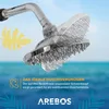 Solární sprcha AREBOS 40L Premium & podlahový prvek Náhled obrázku produktu 5